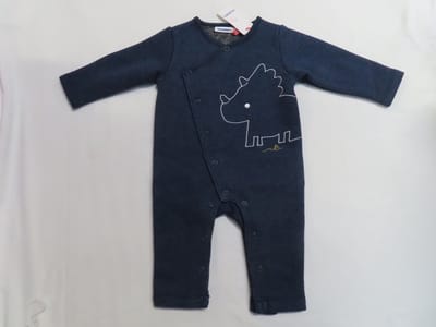 Noukie's - Combi - blauw - Jongen - Dino - 3 maand 62