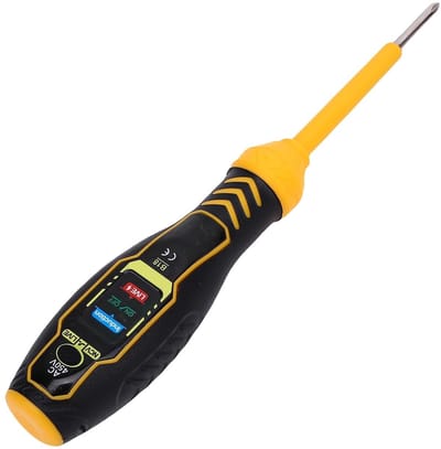 Spanning Tester Pen - Spanning Zoeker - Elektra Controleren - NCV Detector - 20cm Pakket - Geel