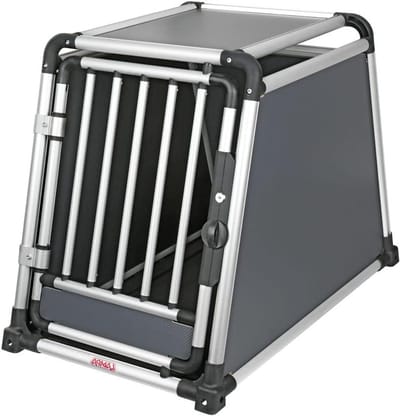 Transportbox Auto - Huisdierenkooi - Veilig Vervoer - Afgeronde Hoeken - 90x66 cm - Veelkleurig