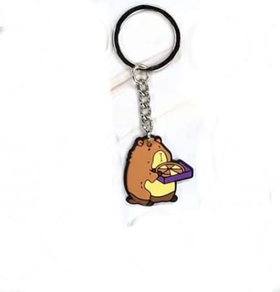 Akyol capybara - capybara sleutelhanger - knaagdier - sleutelhanger -