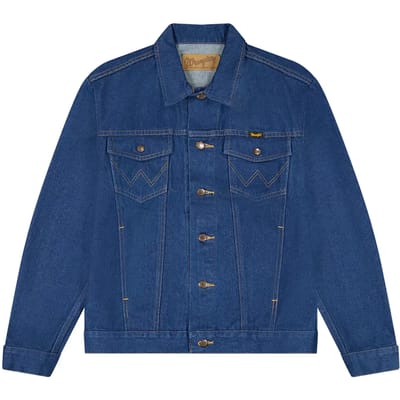 Denim overhemd Wrangler Prewashed Indigo