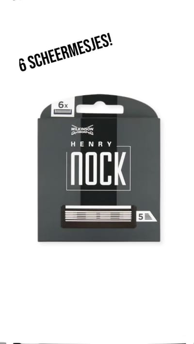 Wilkinson - Henry - Nock - 6 Scheermesjes