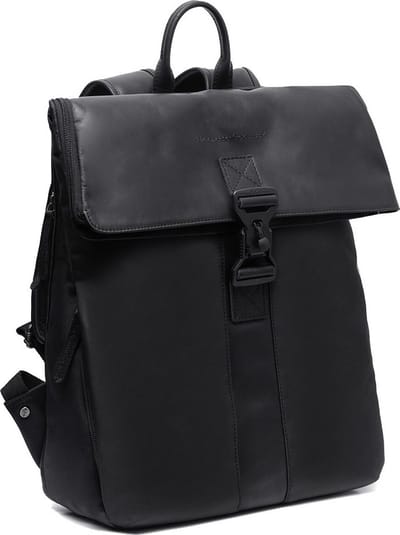 The Chesterfield Brand Vrije tijd rugzak Rugzak met laptopvak Trondheim Backpack Black Zwart