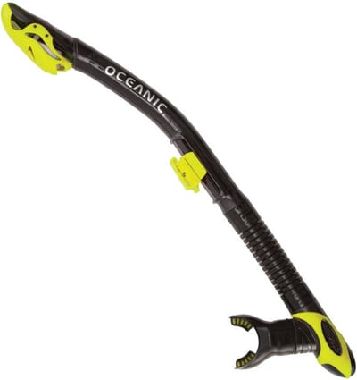 Oceanic Ultra Dry - Snorkel - Volwassenen - Zwart/Geel