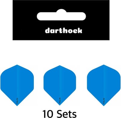 Darthoek| Flights | R4X | Blauw | 10 Sets | (30 stuks) |