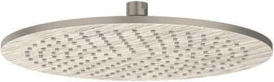 IVY Toebehoren Hoofddouche medium 30cm met antikalk nozzels Geborsteld nickel PVD