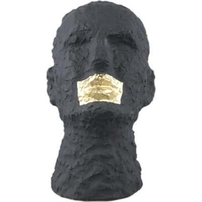 PTMD - Beeld Bertrand - Zwart - 27x20x33.5cm