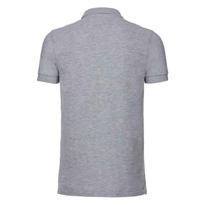Russell Heren Piqué Stretch Poloshirt (Licht Oxford)