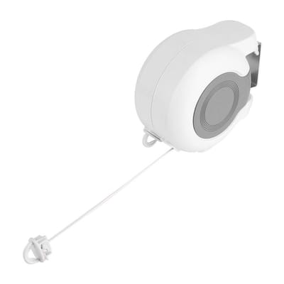 Dailygoods- Waslijn Uittrekbaar - Wanddroogrek - Dubbele Lijn - 2 Meter Lang - 26 Meter Droogruimte - Compact en Duurzaam - Wasdroger