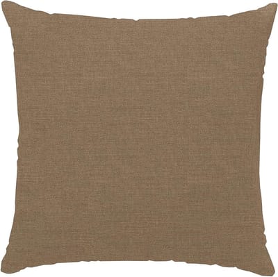 Sierkussens Bankkussens - Tuinkussens Kleine Kussens - Binnen Buiten Gebruik - Slijtvaste Gevlochten Stof - 4x 50x50 Cm - Beige