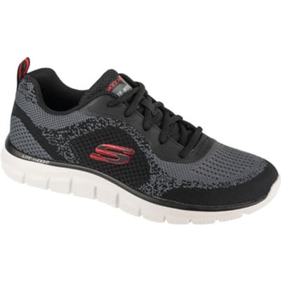 Skechers TRACK - GLENDOR herenschoenen vegan 232399 BKRD zwart