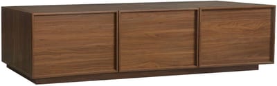 sweeek - Tv-meubel houteffect 3 deuren 180cm l 180 x b 43 x h 45cm - kuba