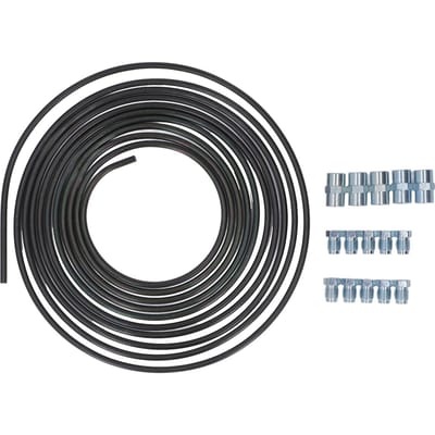 5m PVF Gecoate Stalen Remleiding Pijp Leiding Kit met 4,75mm Schroefconnectoren Universele Automotive Vervangingsonderdelen gray