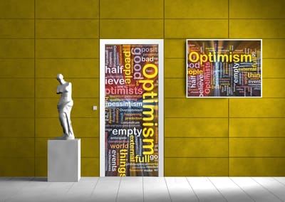 Optimism Abstract Photo Wallcovering