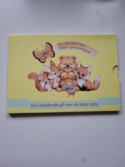 De muntset van baby's geboortejaar 1997