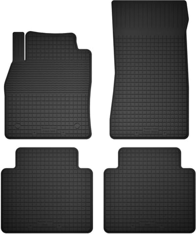 Wielganizator BasicProtect Serie - Universele Rubbermatten - 4 Stuks - Voor Lexus IS III Sedan