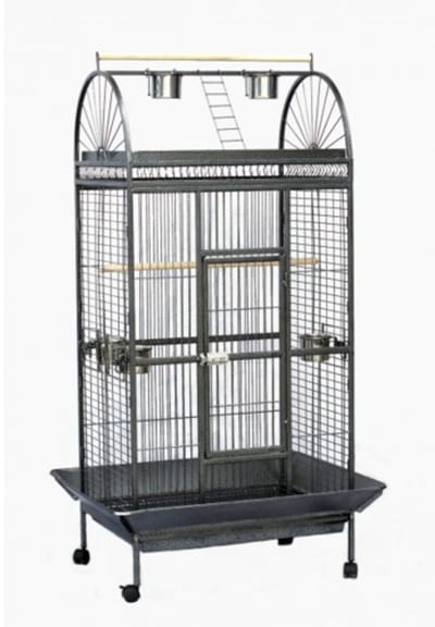 Topmast Papegaaienkooi Verona - 81 x 60 x 175 cm - Antraciet - STRONG