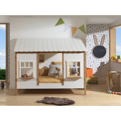 LUCEVI - Housebed 05 Huisbed 90x200cm - Wit