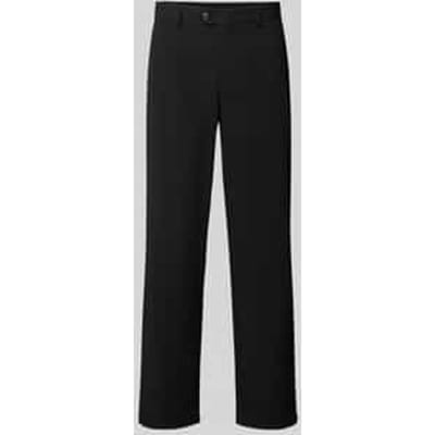 Loose fit pantalon met riemlussen model 'LOOSE-LIAM'