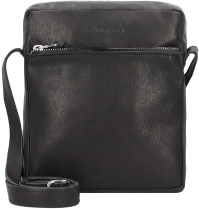Harold's Bague Schoudertas Leer 19 cm - Dames - schwarz