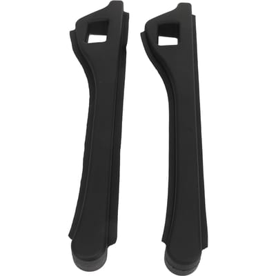 2 stuks Auto Stoel Spleetvuller Valpreventie Waterdicht Console Zijde Stoel Spleetvuller voor Voertuig black