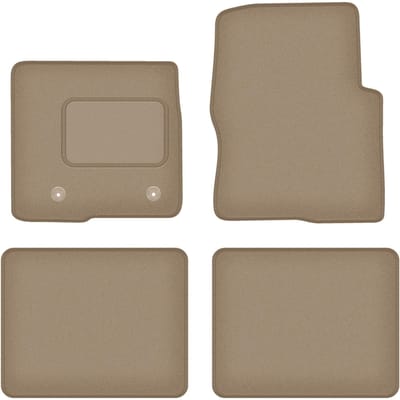 Wielganizator WLG-CARLUX Serie - Auto Vloermatten - Ford F150 XI Short - Beige