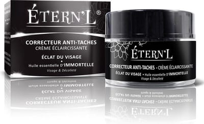 ÉTERN'L Luxurieuze verhelderende creme met Edelweiss, Immortelle en 4% Lumiskin - strakke en heldere huid 50ml