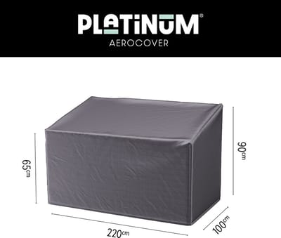 Platinum AeroCover - Loungebankhoes - 220x100xH65/90cm - Ademend - Waterproof - Hoge kleurechtheid