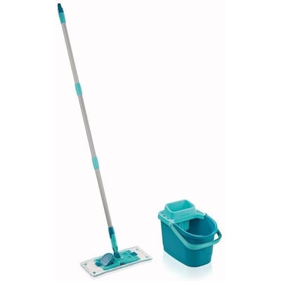 Leifheit Power Clean vloerwisser M - compleet systeem - incl. steel (140cm) - 33 cm wisbreedte - micro duo