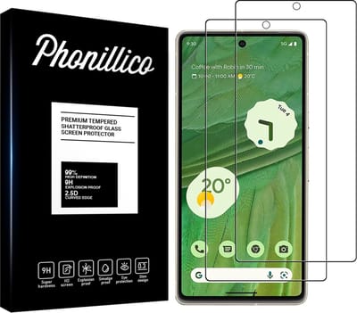 Screenprotector voor Google Pixel 7 - 2 stuks Beschermglas van glas Transparante glazen schermbeschermfolie