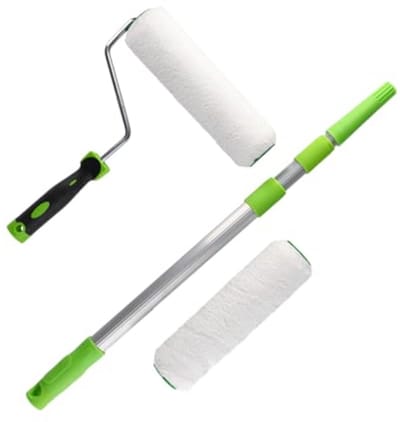 Verfrollerset met Telescopische Steel 2x 25cm voor Muren en Plafonds