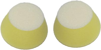 Polijstsponzen Medium - Schuursponzen Set - Lak Aanbrengen - Klittenbandsluiting - 18.5 x 8 cm - Zwart