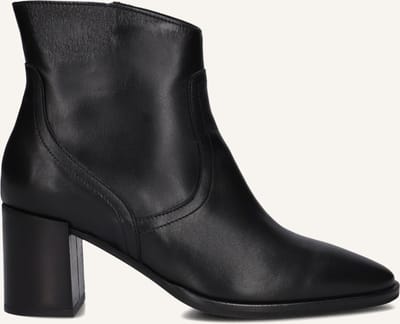 BLASZ 102 Enkellaarsjes - Enkelboots met rits - Dames - Zwart - Maat 36