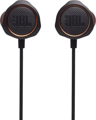 JBL Quantum 50 - Bedrade Oordopjes met Microfoon - 3.5 mm In-ear Headset voor iPhone, Samsung, PS5, Xbox & Laptop - Gaming & Dagelijks Gebruik - Zwart