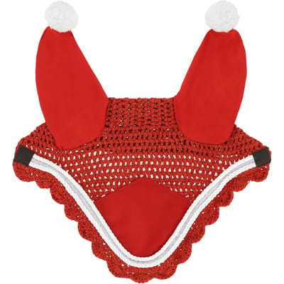 Vliegenmasker voor korte paarden Equithème Xmas