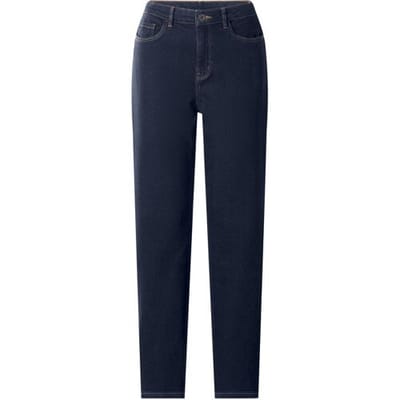 ESMARA Dames jeans - Straight fit (Donkerblauw, 34)