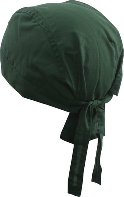 Donkergroene bandana uni 1