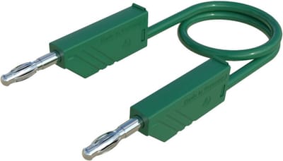Hirschmann Test & Measurement CO MLN 150/1 Meetsnoer Banaanstekker 4 mm Banaanstekker 4 mm 1.50 m Groen 1 stuk(s)