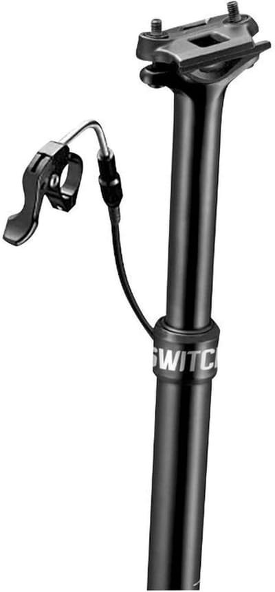 Telescopische Zadelpen - Verstelbare Zadelpen - Fietscomfort Vergroten - Interne Kabelgeleiding - 30.9 x 370 mm