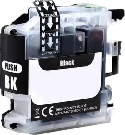 Huismerk geschikt voor Brother LC-123 XL Zwart - DCP/MFC - J552DW - J4110DW - J4410DW - J4610DW - J6720DW - J6920DW