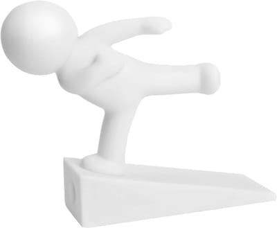 Deurstopper ABS - Deurwig Deurblok - Deuren Open Houden - Antislip Systeem - 12 cm - Niet gespecificeerd