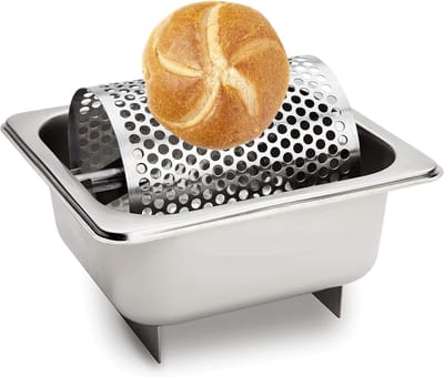 Boterroller RVS - Boterdispenser Keuken - Broodjes Besmeren - Gelijkmatige Verdeling - Grote Capaciteit - Zilverkleurig