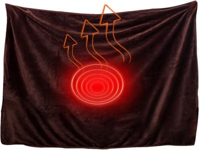 Verwarmbare deken - Verwarmingskussen - Warmte en comfort - Veilige temperatuurregeling - 37.4 x 28 cm - Pluche