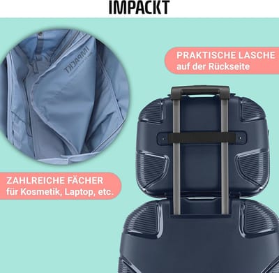 Duurzame cosmeticakoffer en handbagage van gerecycled materiaal - 40 cm, 1,5 kg, 22 liter