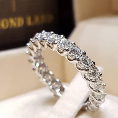 Mode Zilverkleur Strass Zirkoon Ring Vrouwen Elegant Eenvoudig Rond Mozaïek Kristal Trouwsieraden Ring 6/7/8/9/ 9 black