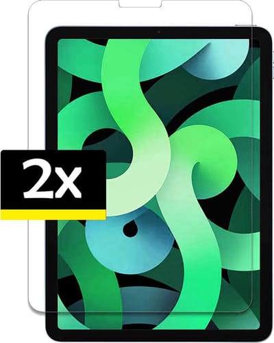 Screenprotector - Geschikt voor Apple iPad Air 4 (2020) - 10.9 inch - 4e Generatie - 2 Stuks - Extra Sterk - Beschermglas - Gehard Glas - Tempered Glass - Screen Protector