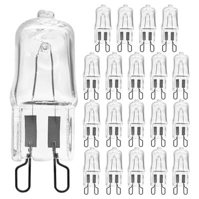 Modee G9 Halogeenlamp 28W - 370lm 230V 2800K - Halogeen Lampjes Insteek ECO - Warm Wit Licht - Dimbaar - Per 20 Halogeenlampen