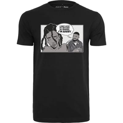 Mister Tee T-shirt Sorry Tee Black