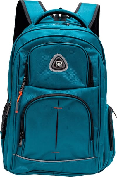 GB Bags Top Collection - Rugzak - 9 vakken - Inhoud 30 liter - Formaat H53 x B40 x D28cm - Ergonomisch ontworpen - Laptopvak - Ocean blauw