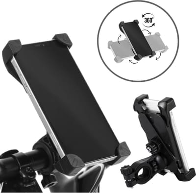 Josse Telefoonhouder Fiets - Fietshouder - Scooter - Brommer - Motor - Smartphonehouder - Incl Zadelhoes